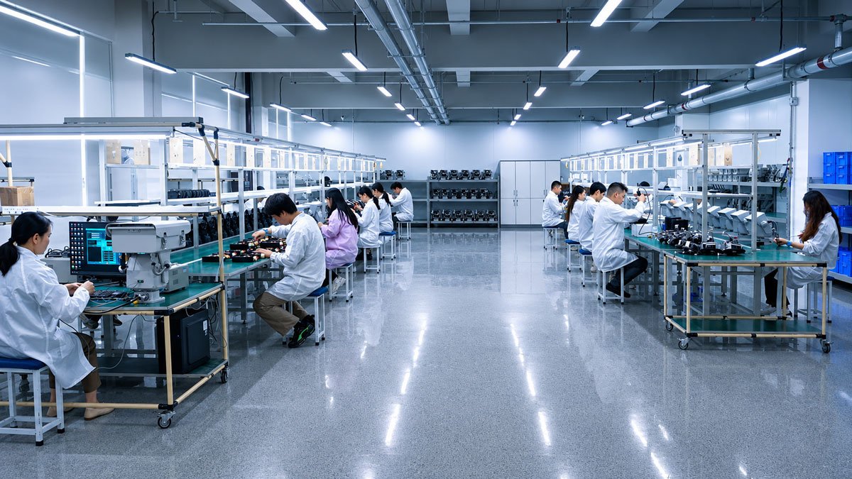 JEC PTZ Camera Manufacturing