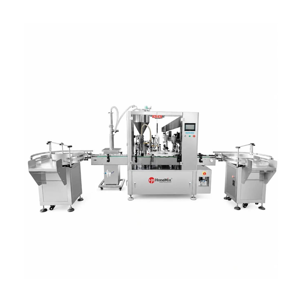 Automatic Jar Filling And Capping Machine