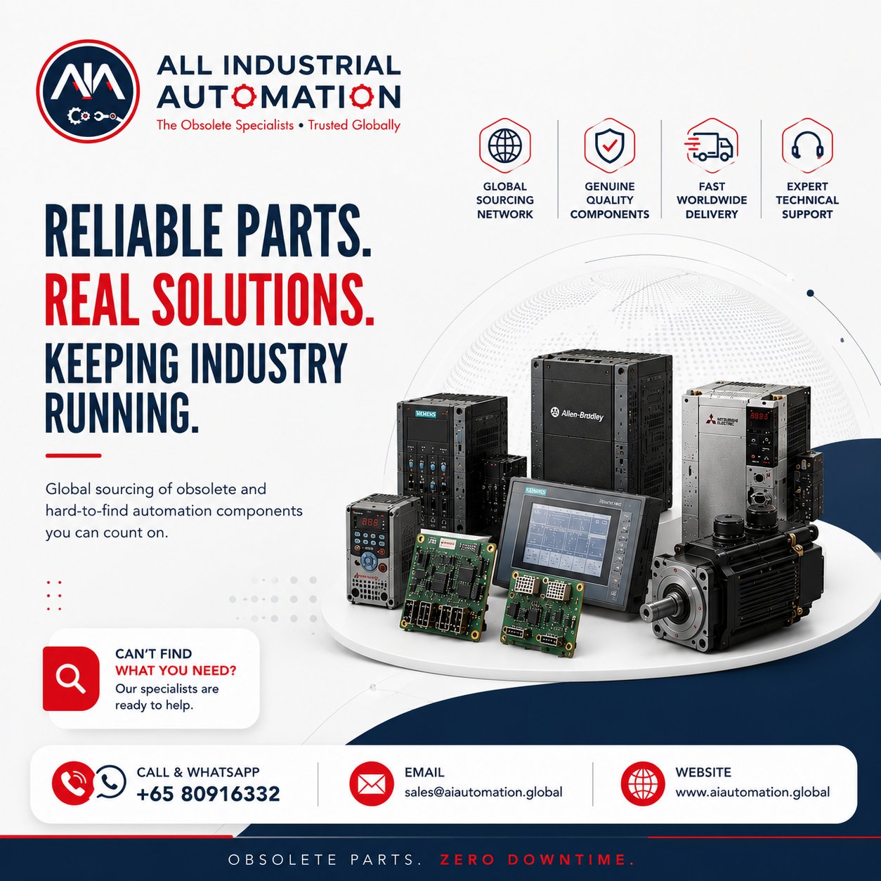 Reliable Industrial Automation Parts and Solutions