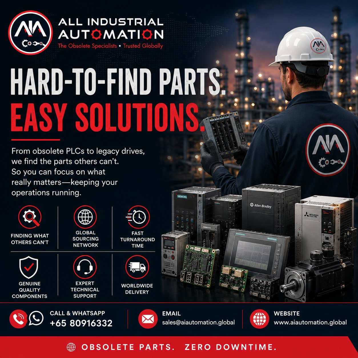Hard-to-Find Industrial Automation Parts