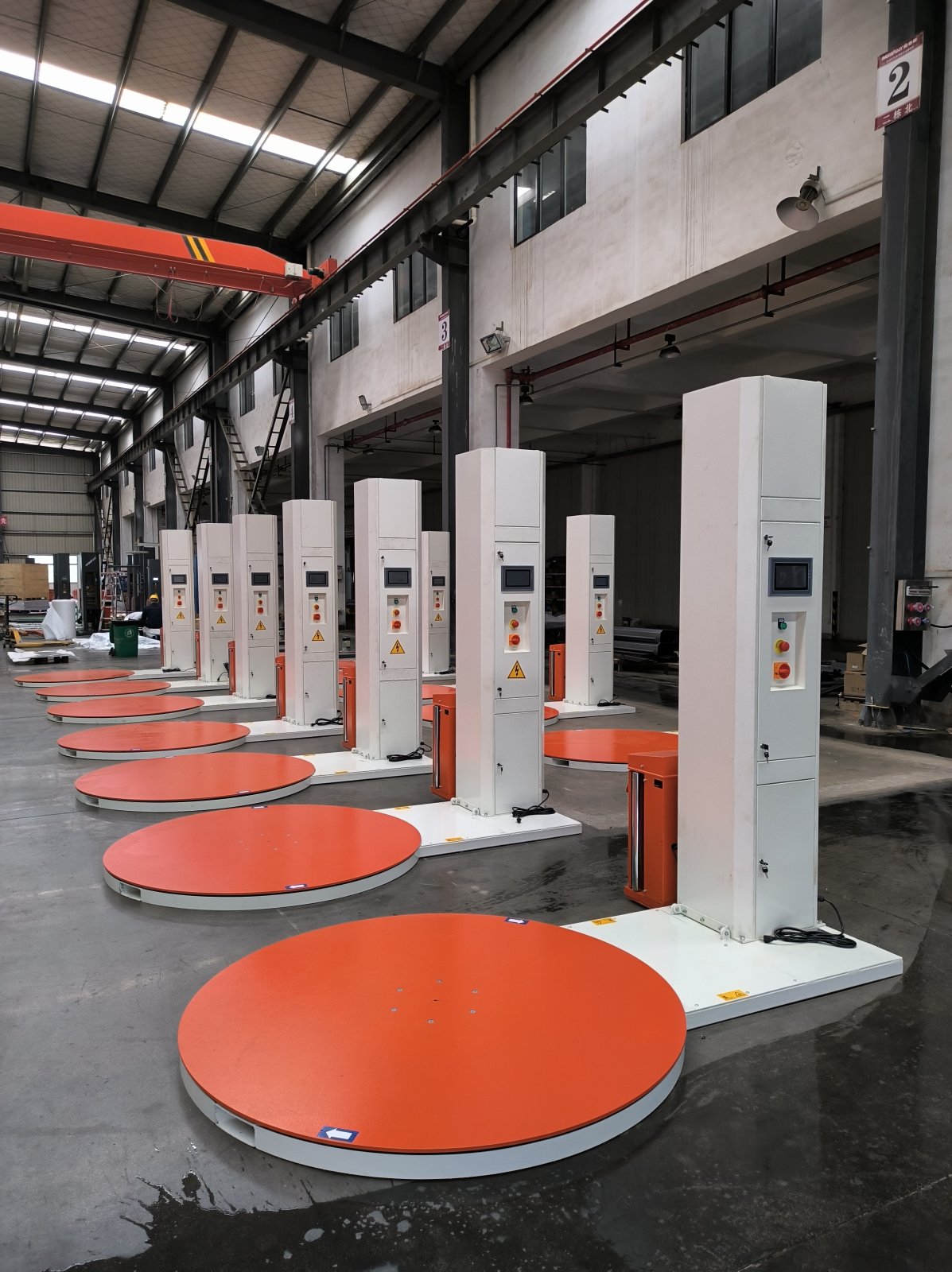 turntatble wrapping machine
